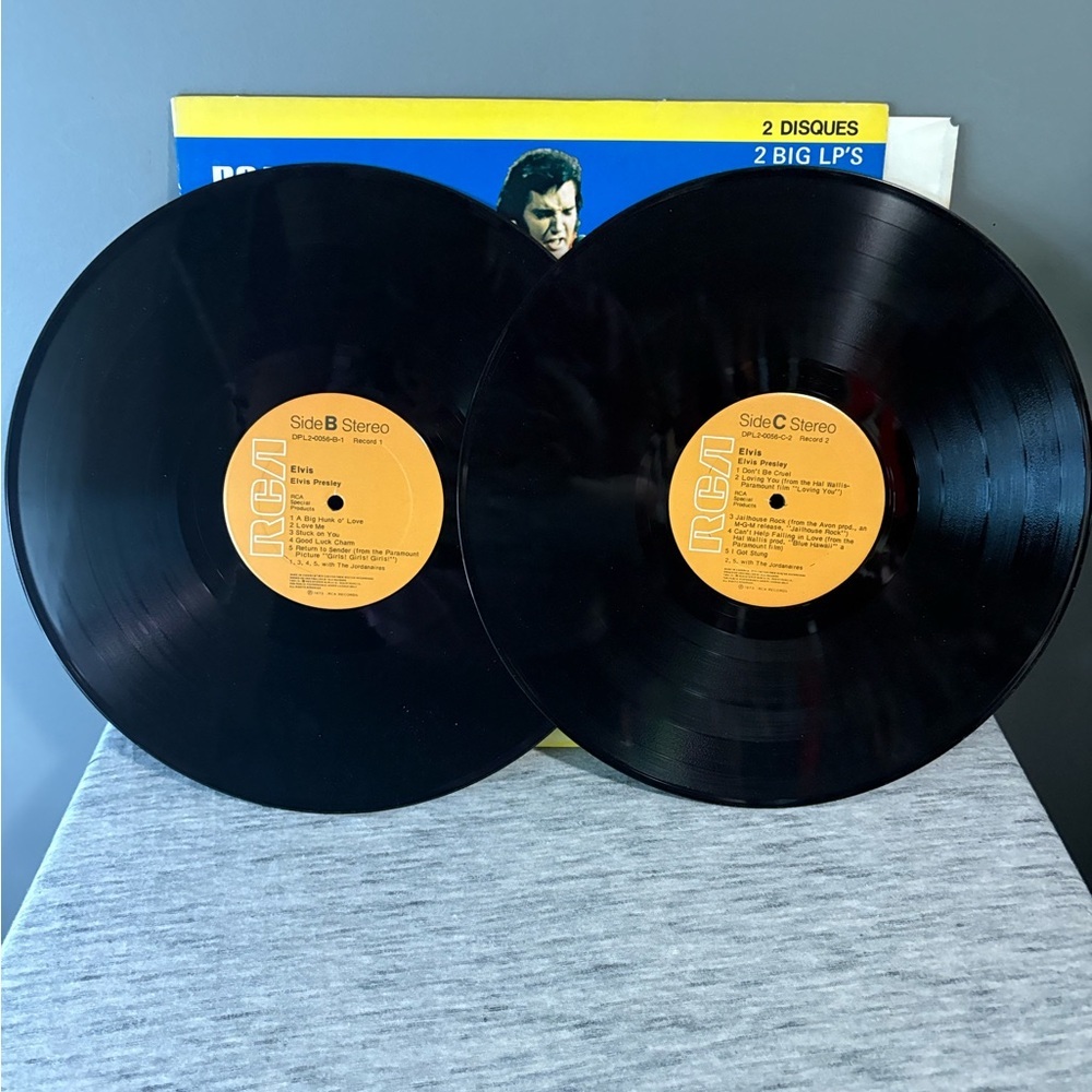 Elvis Presley Vinyl Record Bundle (4) – In Concert, I Got Lucky, RCA Camden LPs - Picture 7 of 13